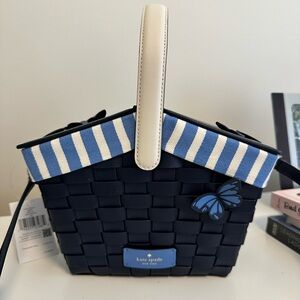 Kate Spade picnic basket novelty Bag